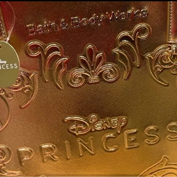 Disney Gold Embossed Tote Bag - Picture 3 of 9
